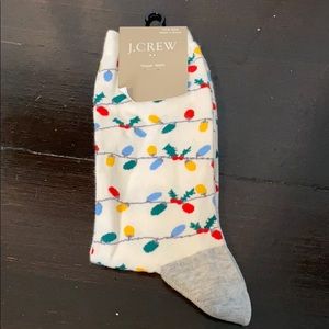 J. Crew holiday socks